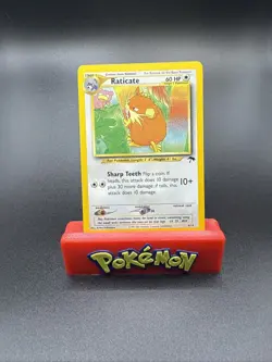 Raticate 6/18 Southern Islands Promo 2001 WoTC Pokemon TCG Non-Holo MP/HP - Image 1