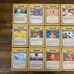 Old Vintage Pokemon Base Set Trainer Lot of 18 - 1999 2000 2016 - Image 2