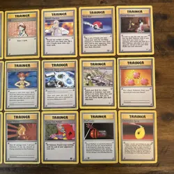 Old Vintage Pokemon Base Set Trainer Lot of 18 - 1999 2000 2016 - Image 3