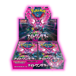 Sealed Japanese Pokemon Night Wanderer Booster Box - SV6a (US Seller) - Image 1