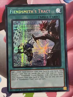 Fiendsmith's Tract MP25-EN093 2025 Mega-Pack 1st Edition Prismatic Secret VLP - Image 1