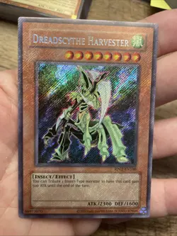 Dreadscythe Harvester RP02-EN100 SECRET RARE FOIL BLEED NM +Bonus FREE SHIPPING! - Image 1