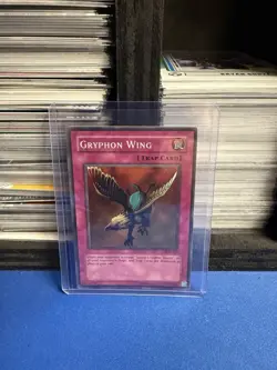 YU-GI-OH TGC - PEGASUS EVOLUTION - GRYPHON WING - RARE FOIL - SDP-050 - Image 1