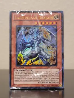 Yu-gi-oh Structure Deck: Dragons Collide 1st edition Lightpulsar Dragon - Image 1