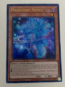 Yugioh Magicians' Souls x 3 - 1st Edition Ultra Rare NM - Free Holo - Image 4