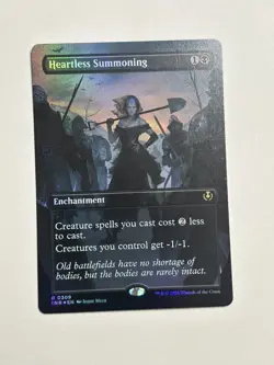 Heartless Summoning (Borderless) Innistrad Remastered Foil MTG Magic Card - Image 1