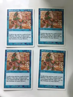 Sleight of Hand [4X X4] Starter 1999 Near Mint Common CARDS - Image 1