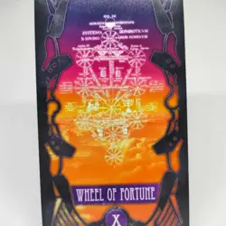 10 WHEEL OF FORTUNE Neon Genesis Evangelion Evangelion Tarot Cards JAPAN GAINAX - Image 2