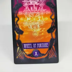10 WHEEL OF FORTUNE Neon Genesis Evangelion Evangelion Tarot Cards JAPAN GAINAX - Image 3