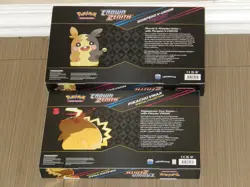 POKEMON Trading Cards Crown Zenith Pikachu VMAX & Morpeko VUnion Premium Box NEW - Image 3