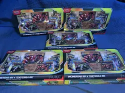 LOT OF 5 - Pokemon TCG Cards Incineroar ex & Torterra ex Special Collection Box - Image 1