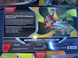 LOT OF 5 - Pokemon TCG Cards Incineroar ex & Torterra ex Special Collection Box - Image 2