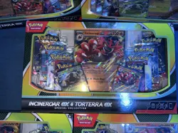 LOT OF 5 - Pokemon TCG Cards Incineroar ex & Torterra ex Special Collection Box - Image 4
