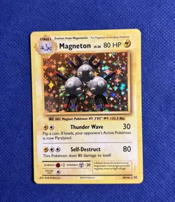Magneton 38/108 Evolutions Pokemon Holo Card - NM/Mint - Image 1