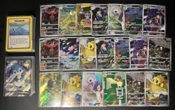 TCG Pokemon 100 Card Lot Including Fullarts/Vintage/Modern/Ex/Vmax/Vstar/V - Image 1