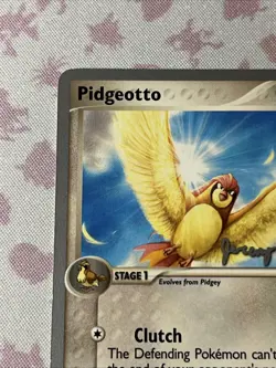 Pidgeotto 45/112 2006 World Championships Promo - Pokemon Card Perfect Centering - Image 2