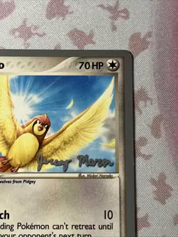 Pidgeotto 45/112 2006 World Championships Promo - Pokemon Card Perfect Centering - Image 3