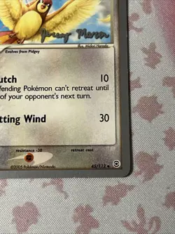 Pidgeotto 45/112 2006 World Championships Promo - Pokemon Card Perfect Centering - Image 4