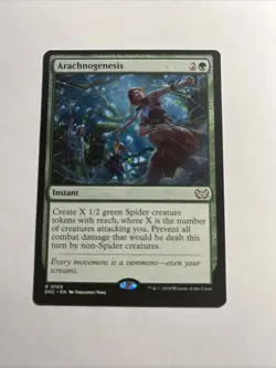 Arachnogenesis Commander: Duskmourn: House of Horror MTG Plus Bonus Card!!! - Image 1