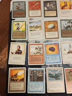 Lot Of 100+ MTG Vintage RARE Cards, Sets Revised - Exodus, HP-MP Played 003 - Image 2
