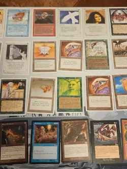 Lot Of 100+ MTG Vintage RARE Cards, Sets Revised - Exodus, HP-MP Played 003 - Image 4