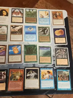 Lot Of 100+ MTG Vintage RARE Cards, Sets Revised - Exodus, HP-MP Played 003 - Image 5