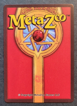 METAZOO UFO FULL Holo Error Card 23/165 Silver star off-center Sparky Slushy - Image 3