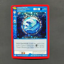 METAZOO UFO FULL Holo Error Card 38/165 Silver star off-center Drowned Sea Orb c - Image 2