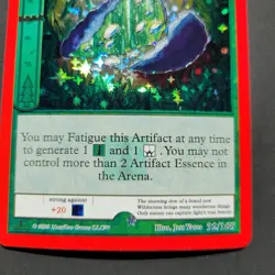 METAZOO UFO FULL Holo Error Card 38/165 Silver star off-center Drowned Sea Orb a - Image 1