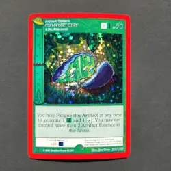 METAZOO UFO FULL Holo Error Card 38/165 Silver star off-center Drowned Sea Orb a - Image 2