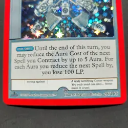 METAZOO UFO FULL Holo Error Card 26/165 Silver star off-center Caster Gun - Image 1