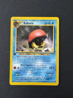 Pokemon Card - Kabuto 1st Edition - 56/75 - Neo Discovery - 2001 - Image 1