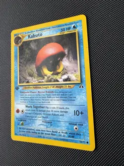 Pokemon Card - Kabuto 1st Edition - 56/75 - Neo Discovery - 2001 - Image 2