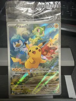 Pikachu 027 Sv: Scarlet & Violet Promo Cards Holo (sealed) - Image 1