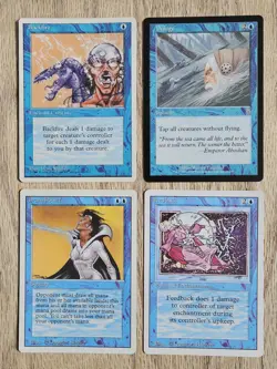 MTG - (x10) "Various Good Blue Cards." Various sets & conditions. - Image 1