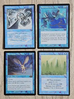 MTG - (x10) "Various Good Blue Cards." Various sets & conditions. - Image 3