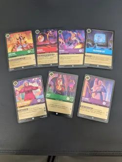 Disney Lorcana Reign of Jafar Cold Foil Lot! Common/Uncommon - 19 Total Cards! - Image 3