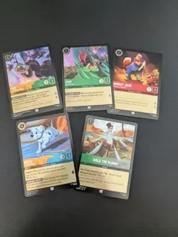 Disney Lorcana Reign of Jafar Cold Foil Lot! Common/Uncommon - 19 Total Cards! - Image 4