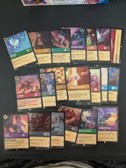 Disney Lorcana Ursula's Return Cold Foil Lot! Common/Uncommon - 20 Total Cards! - Image 1