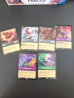 Disney Lorcana Ursula's Return Cold Foil Lot! Common/Uncommon - 20 Total Cards! - Image 3