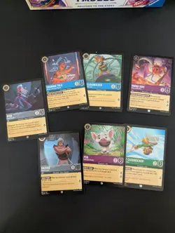 Disney Lorcana Into the Inklands Cold Foil Lot! Common/Uncommon - 19 Total Cards - Image 2