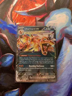 Charizard ex - 054/091 - Pokemon Paldean Fates Ultra Rare Card NM - Image 1