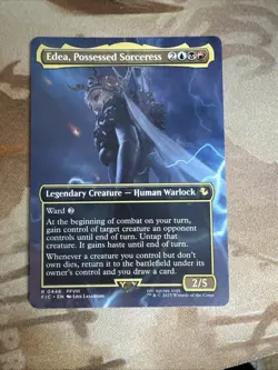 Edea, Possessed Sorceress - Regular (Borderless) Commander: Final Fantasy - Mtg - Image 1