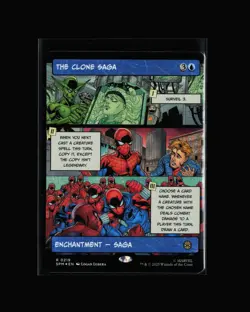 MTG: The Clone Saga (Borderless) #219 R Foil NM Marvel's Spider-Man - Image 1
