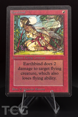 Earthbind: 1993 Magic the Gathering - Limited Edition Beta Regular - Image 1