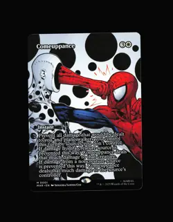 MTG: Comeuppance (Borderless) #1 M Normal NM Marvel Universe Eternal-Legal - Image 1