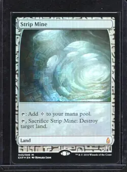 [NM] MTG Strip Mine Zendikar Expeditions Foil #43/45 - Image 1