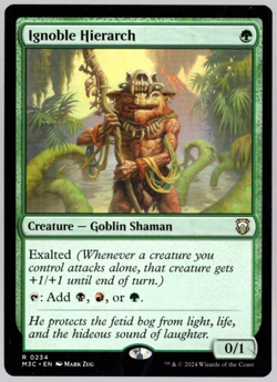 Ignoble Hierarch 0234 Non Foil Rare Modern Horizons 3 Magic The Gathering NM - Image 1