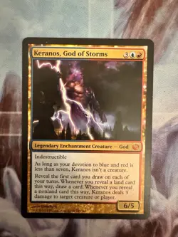 Keranos God Of Storms mtg Born Of The Gods Regular - Image 1