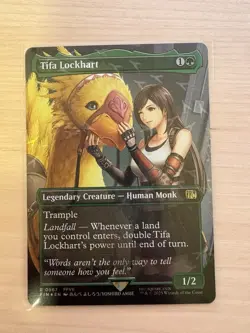 Tifa Lockhart (Borderless) (Chocobo Track Foil) Final Fantasy Foil - Image 1